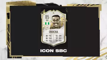 FIFA 22 Okocha ICON SBC: Cheapest solutions, rewards, stats