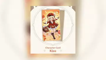 How To Get Klee Character Card In Genshin Impact 3.4