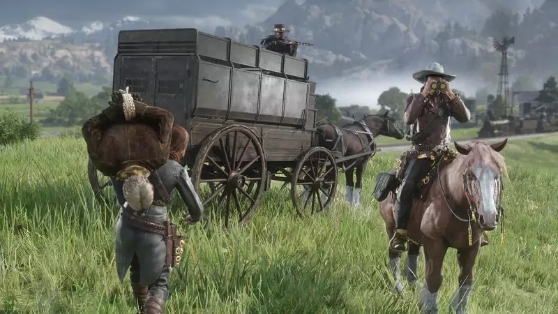 Red Dead Online Bounty Hunter Wagon Insurance and capacity