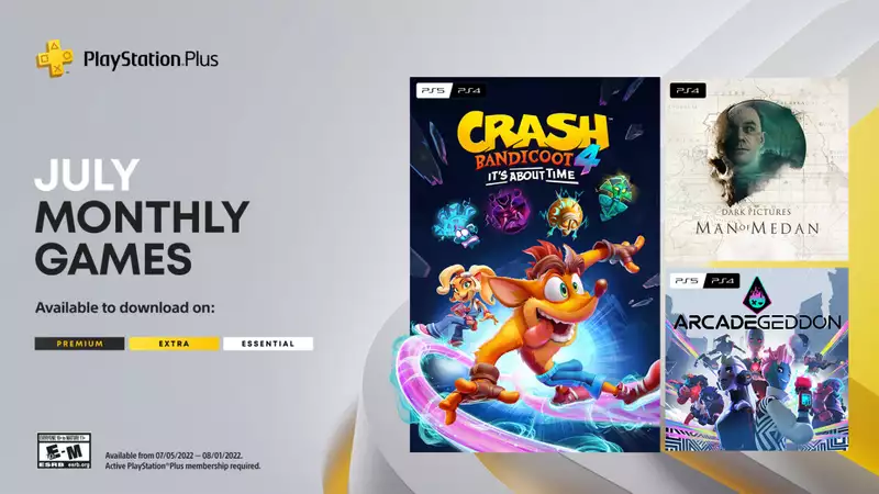 PlayStation Plus July 2022 games revealed - Free games for PS5 and PS4