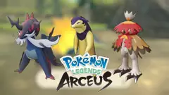 Are shiny starters locked in Pokémon Legends Arceus?