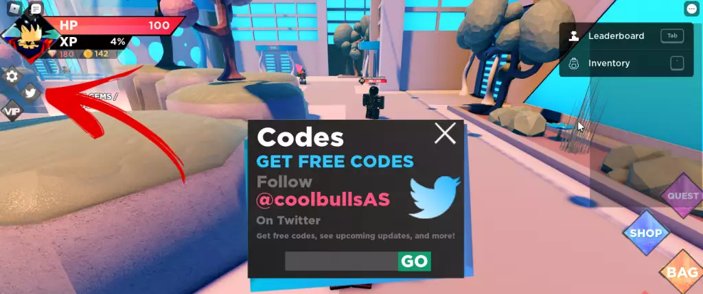 roblox codes guide anime dimensions redemption how to redeem codes twitter icon 