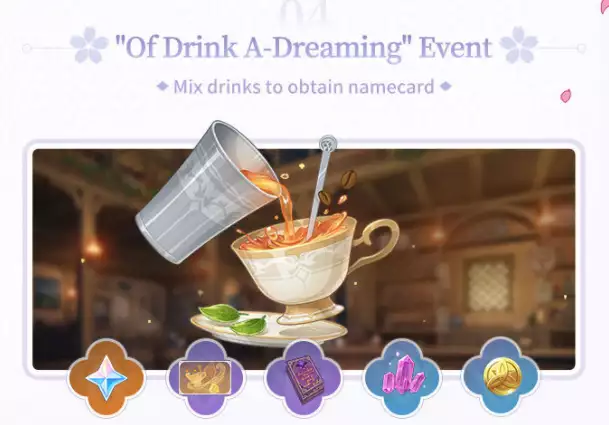 Of Drink A-Dreaming event banner