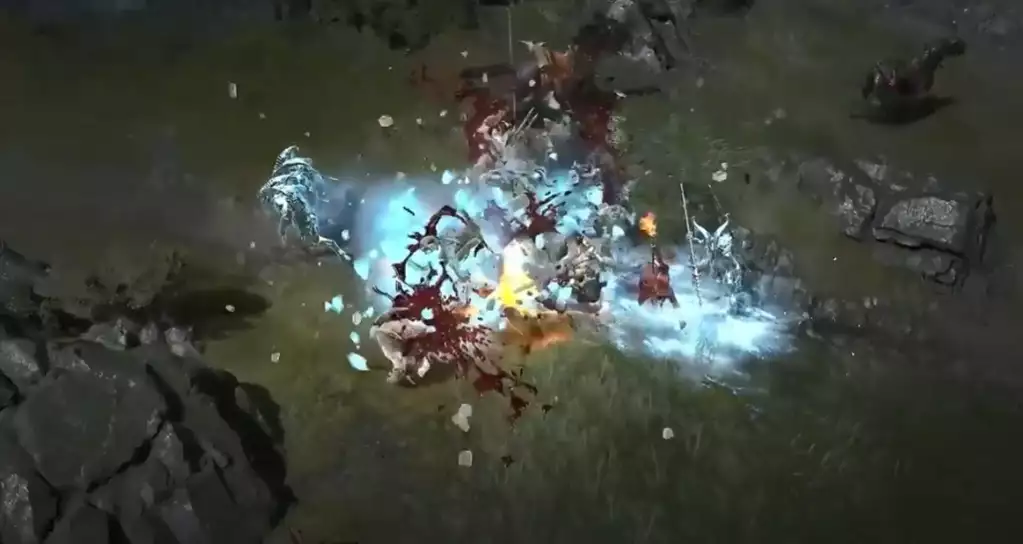 diablo 4 dismount class abilities barbarian sorcerer necromancer rogue druid mounts damage ground