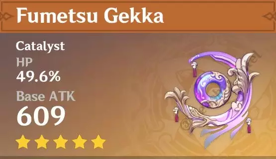 Genshin Impact 2.1 Beta Fumetsu Gekka