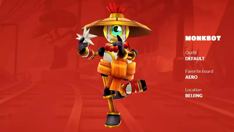 Rarest skins in Subway Surfers Monkbot Beijing Edition available to play