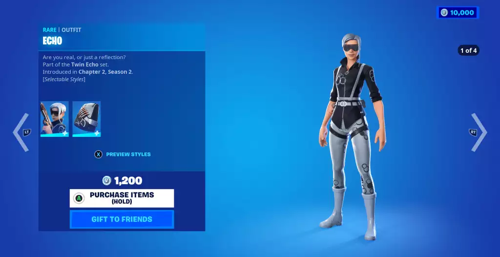 Fortnite Hold to Purchase feature