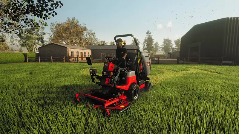 Lawn Mowing Simulator release date pc system requirements gameplay features specs platforms