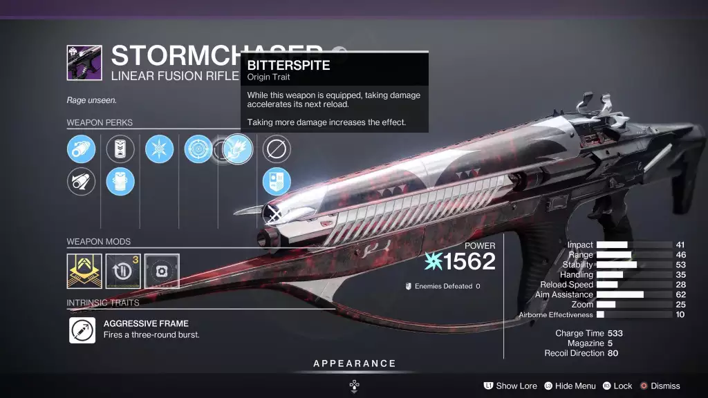 destiny 2 stormchaser linear fusion rifle god roll