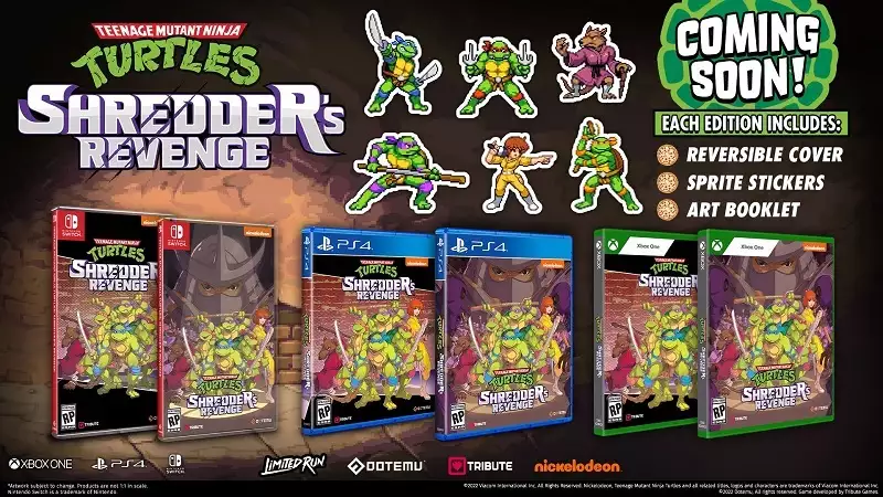 Teenage Mutant Ninja Turtles Shredder's Revenge release date leaks pre-order platforms