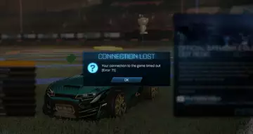 Rocket League Error 71: How To Fix "Your Connection To The Game Timed Out" Error?