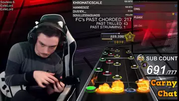 Twitch streamer Full Combos the hardest song in Guitar Hero history