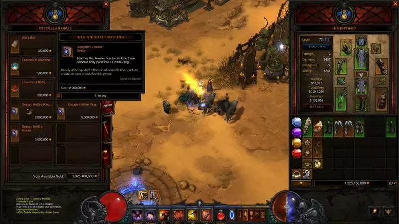 How To Get Ancient Hellfire Amulet Diablo 3 Purchase Recipe from Squirt Peddler