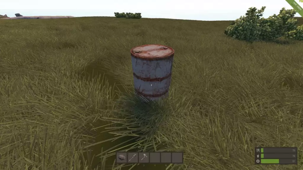 rust barrel drops