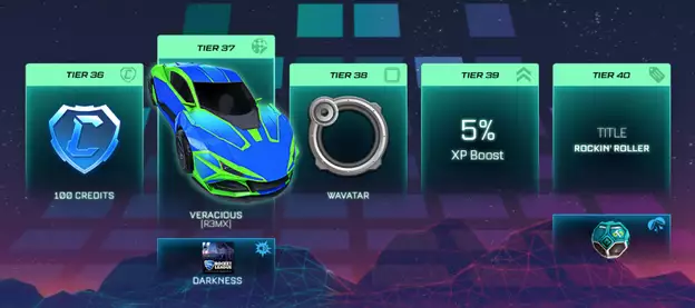 Rocket Pass all tiers