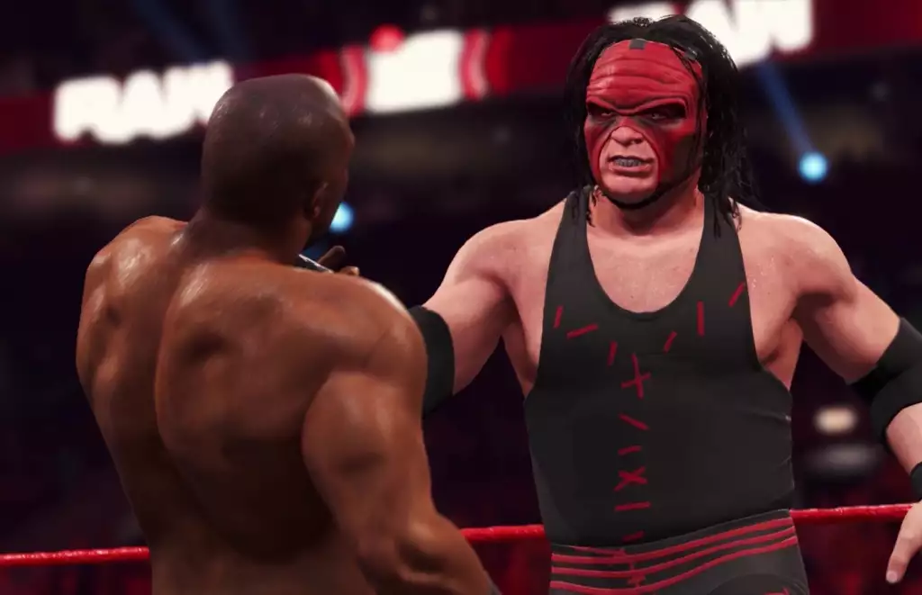 WWE 2K22 Kane superstar