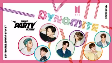 BTS to premiere new “Dynamite” choreography video in Fortnite
