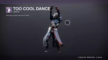 How to get Spider-Man 3 Too Cool to Dance Destiny 2 emote