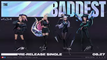 K/DA's triumphant return is heralded by their latest single, The Baddest