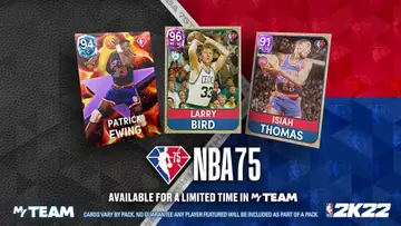 The first NBA75 pack of Season 3 has arrived at NBA 2K22: New items, PD Larry Bird, auction listings, more.