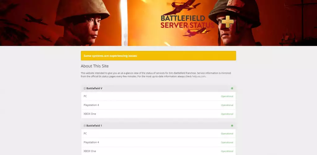 How to check Battlefield 2042 server status