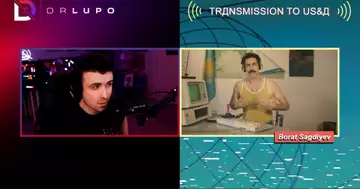 Borat dropped into DrLupo's stream to promote new movie and it's hilarious