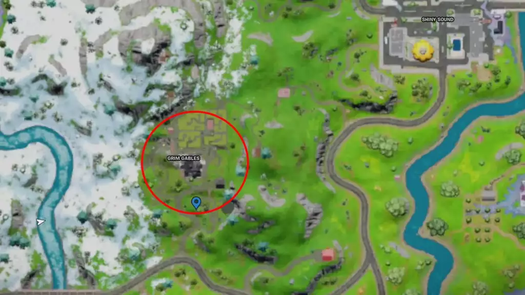 fortnite events guide fortnitemares quests dig and collect terrifying tablature map location grim gables