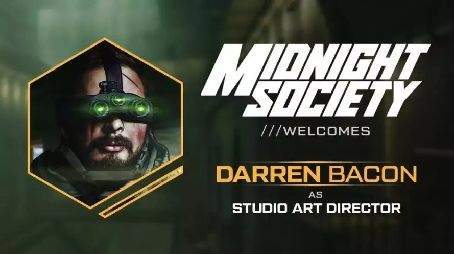 Midnight Society halo veteran darren bacon studio art director AAA game FPS pvp