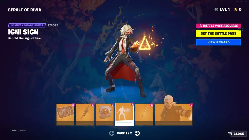 The Witcher skin outfit fortnite how to get unlock geralt of rivia cosmetics chapter 4 season 1 battle pass