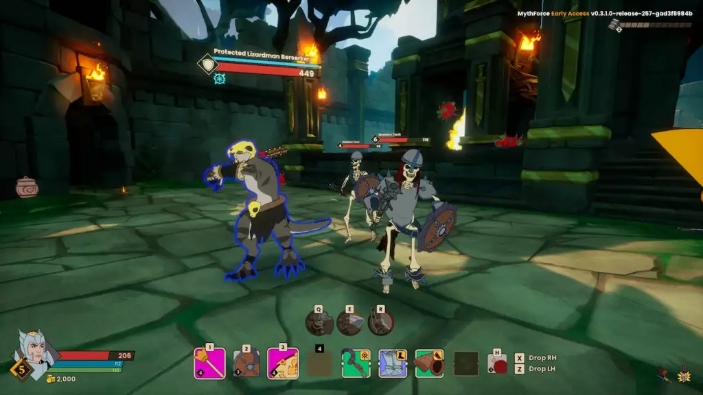 MythForce in game screenshot