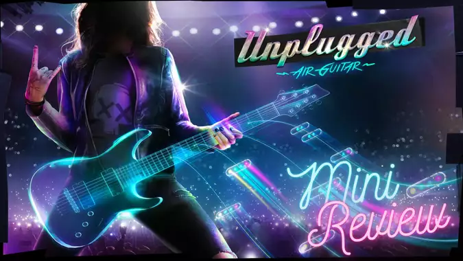 Unplugged: Air Guitar Mini Review: A Rhythm Game That Hits all the Right Notes