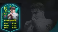 FIFA 22 Lucas Paquetá Player Moments SBC: Cheapest solutions, rewards, stats