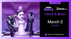 Twitch Rivals Hand & Brain Showdown: How to watch, schedule, prize pool and players
