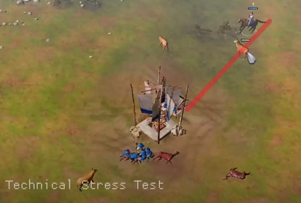 Ensure there is a straight line between the Scout, Deer and Mill. (Picture: YouTube / Farm Man Official)