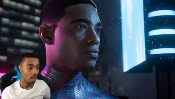 Streamer goes viral after hilarious reaction to Spider-Man: Miles Morales: "Oh s**t that’s me!"
