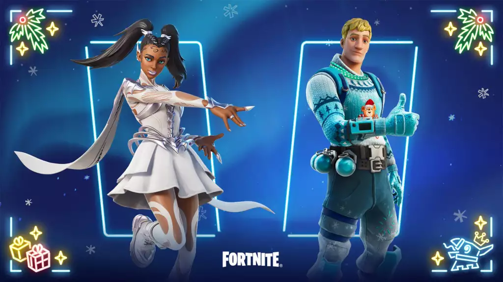 The new Snowdancer Outfit and returning Cozy Knit Jonesy Outfit.