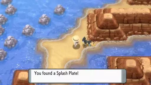 How to find the Splash Plate in Pokémon Brilliant Diamond and Shining Pearl