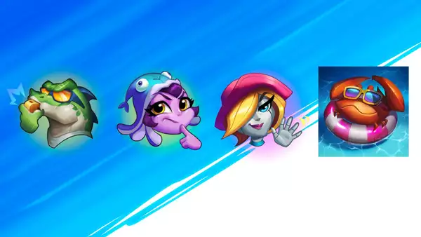 Wild Rift 2.3a update patch notes Pool Party Champion Skins Event Emotes Icons