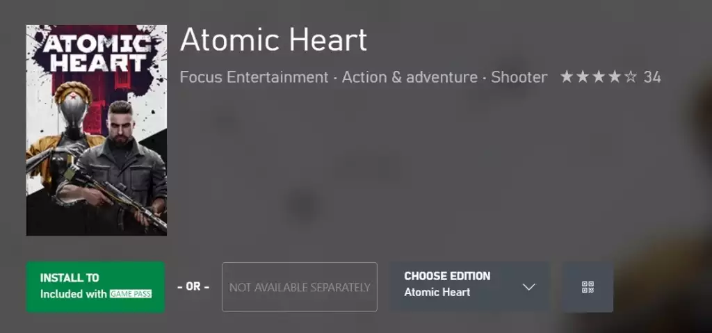Atomic Heart xbox game pass platforms pc xbox series x/s xbox one bonus which edition free day 1 release
