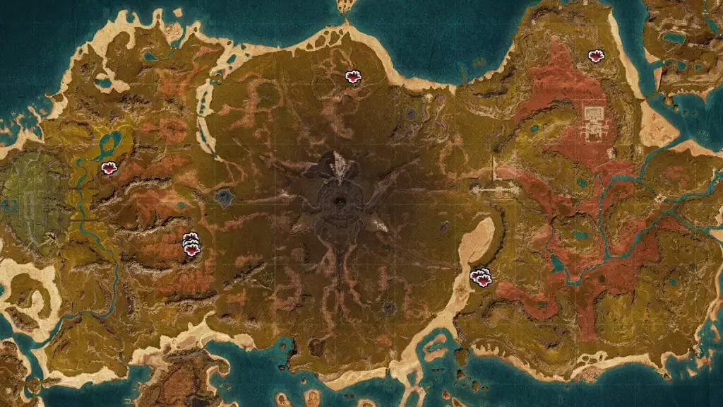 conan exiles plant guide crimson lotus flowers how to find all map locations isle of siptah vaults