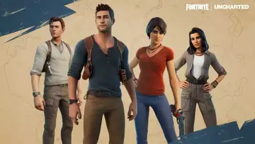 Fortnite x Uncharted - All skins, treasure maps, and more