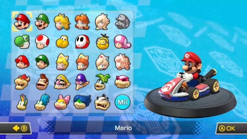 Mario Kart 9 Characters