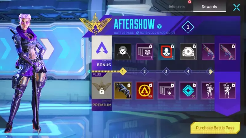  The Aftershow battle pass offers many great cosmetics for premium users