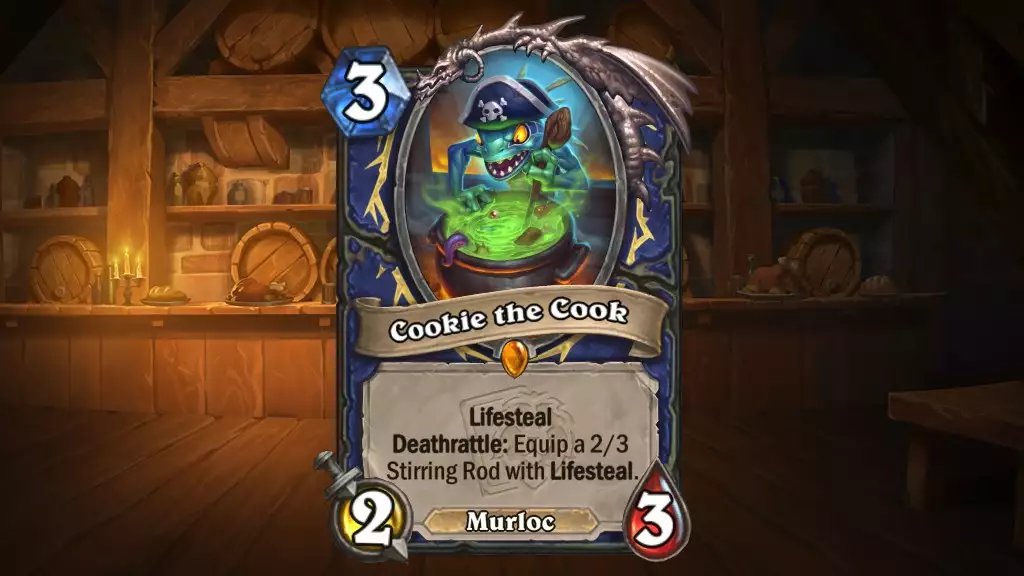 Cookie the Cook Deadmines Hearthstone