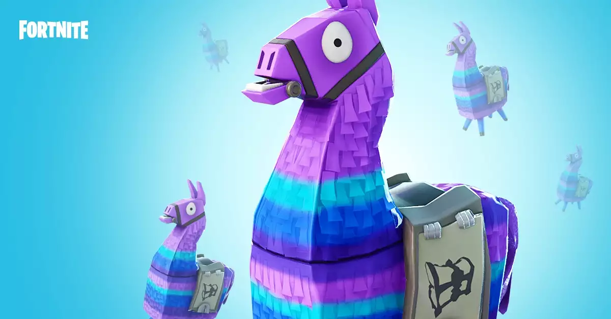 Fortnite Week 3 challenge requires you to deal damage to Supply Llama. (Picture: Epic Games)