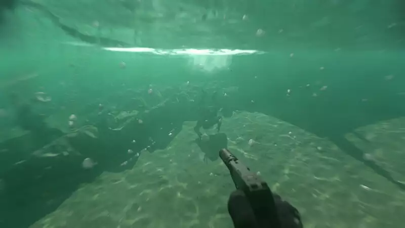 Underwater Combat Mechanics CoD Modern Warfare 2 swimming mechanics and how to do combat