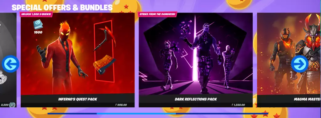 Special Offers & Bundles in Fortnite Item Shop Today