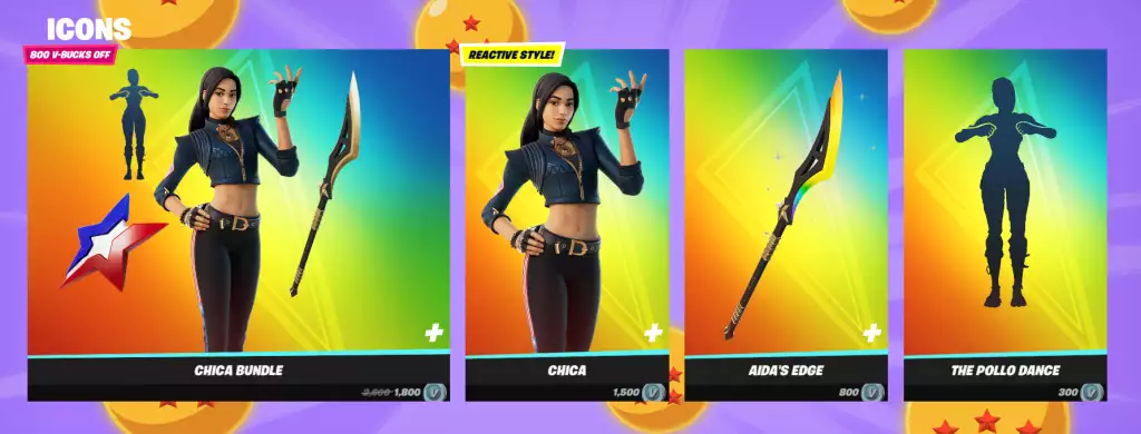 Icons in Fortnite Item Shop Today