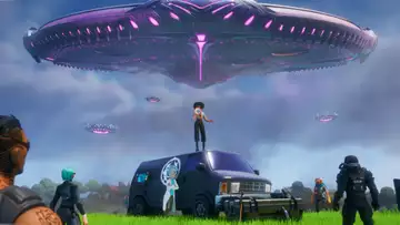 How to get abducted and enter the Mothership in Fortnite