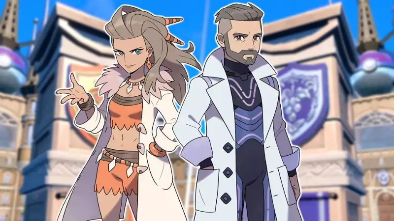 Pokémon Scarlet and Violet Professors